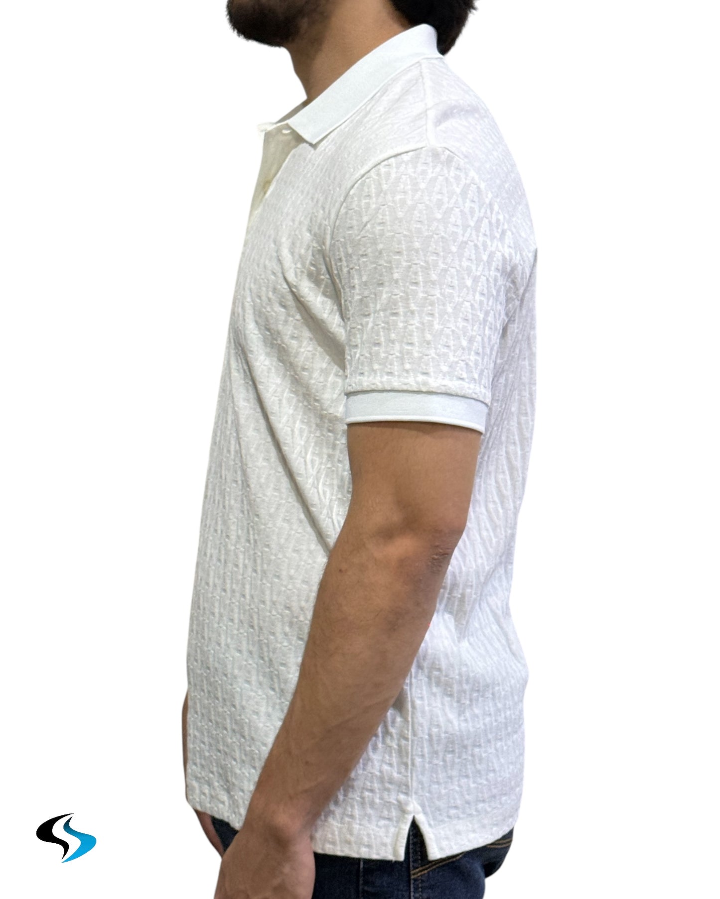Armani Exchange Polo Blanca