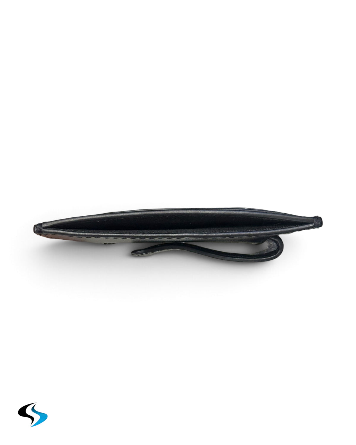 Tarjetero Coach QB/ Charcoal/ Black