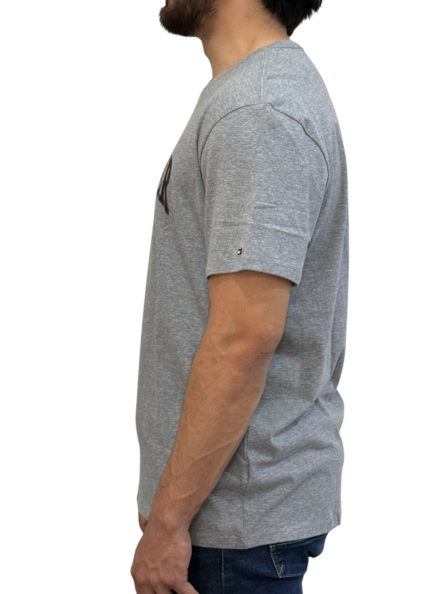 Playera Tommy Hilfiger RD Gris