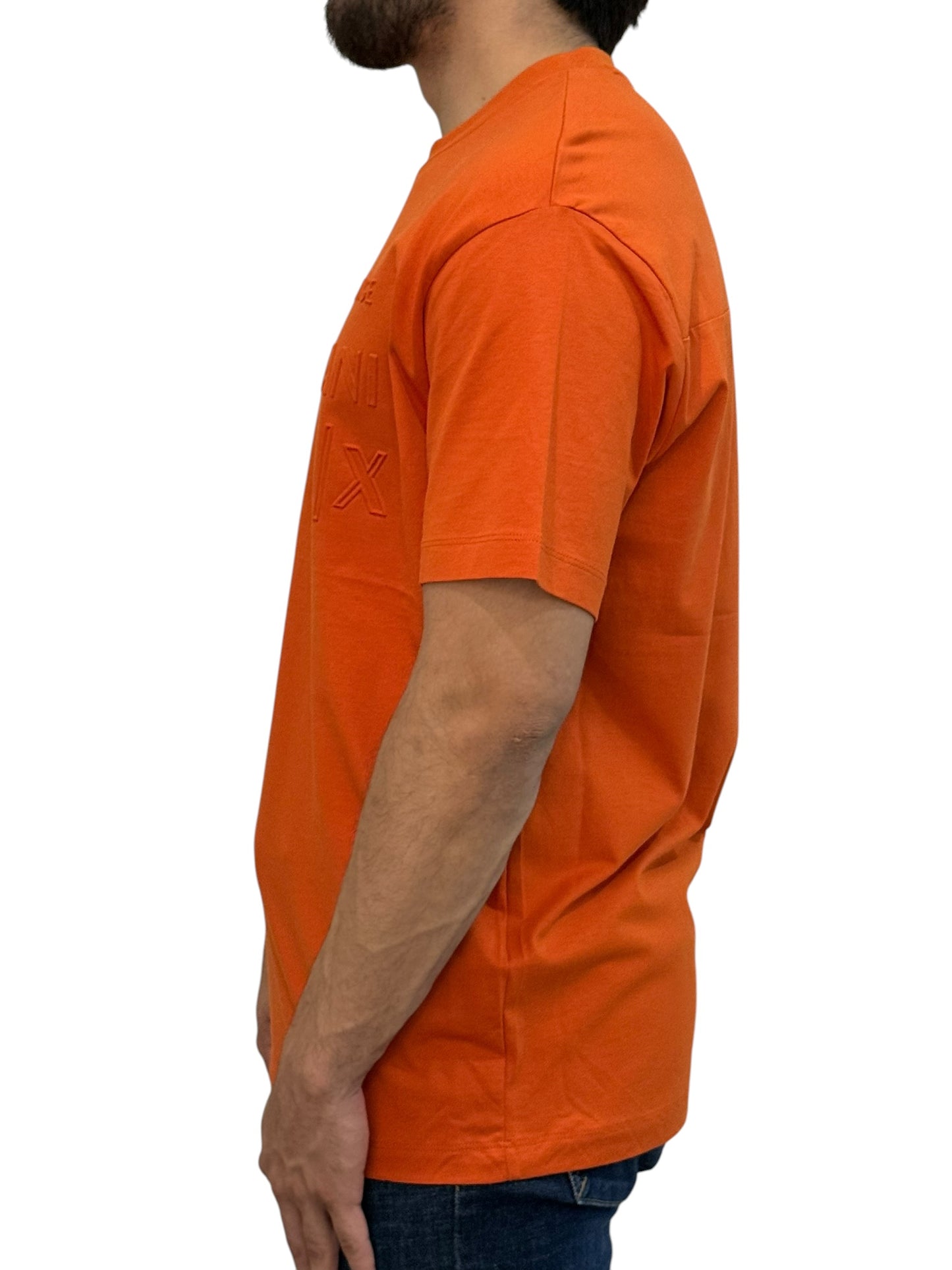 Playera Armani Exchange RD Naranja