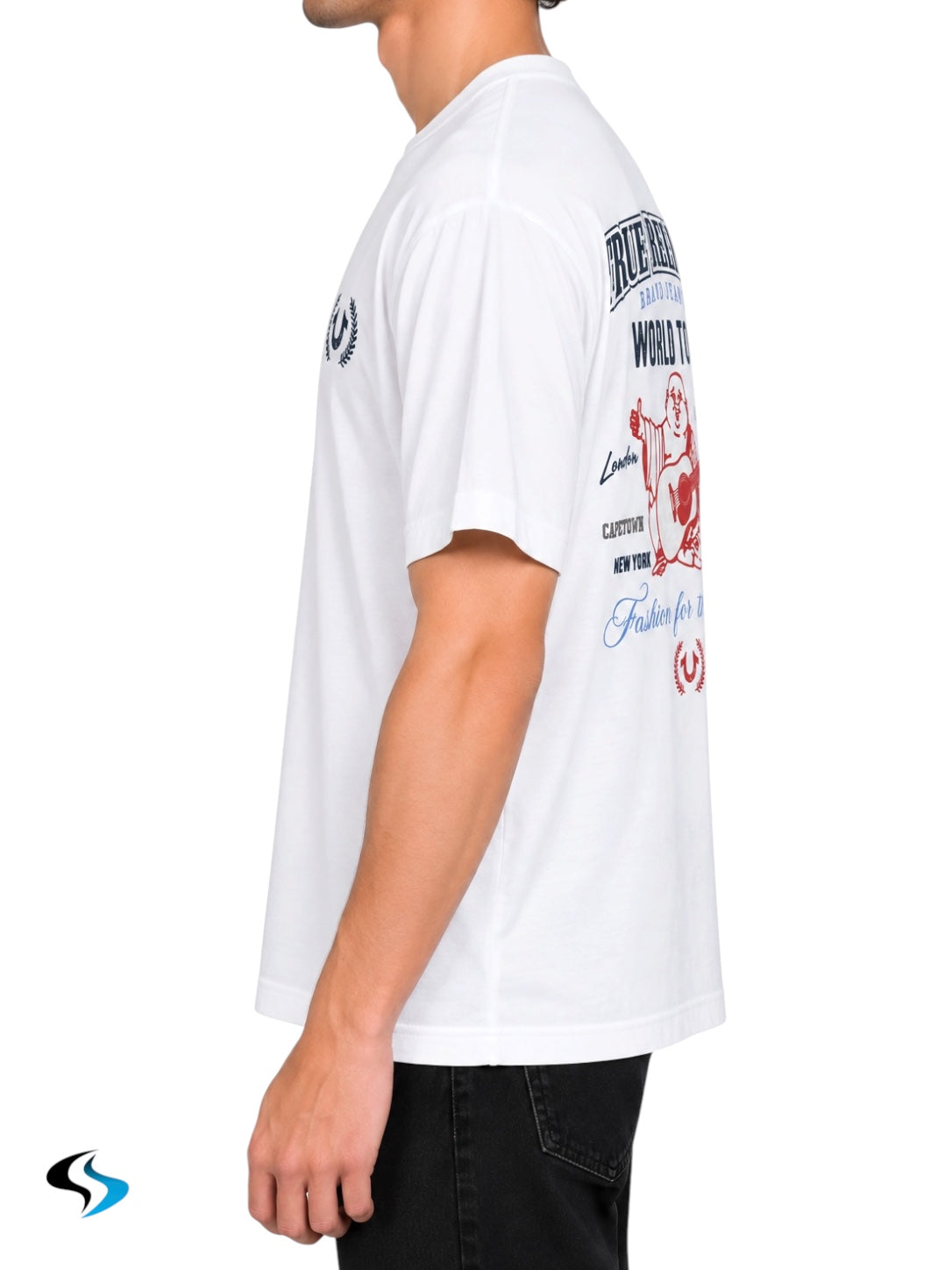 Playera True Religión Multi Overlap TEE