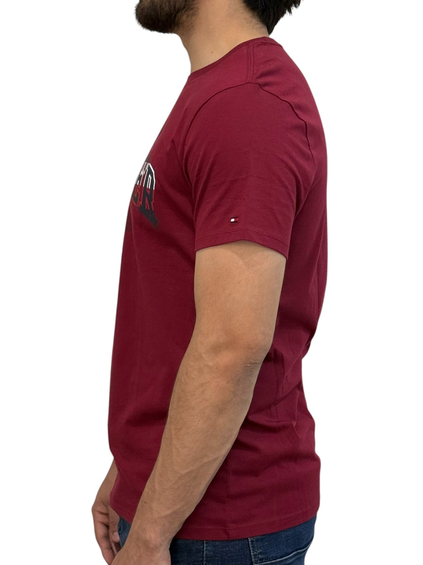 Playera Tommy Hilfiger RD Tinto