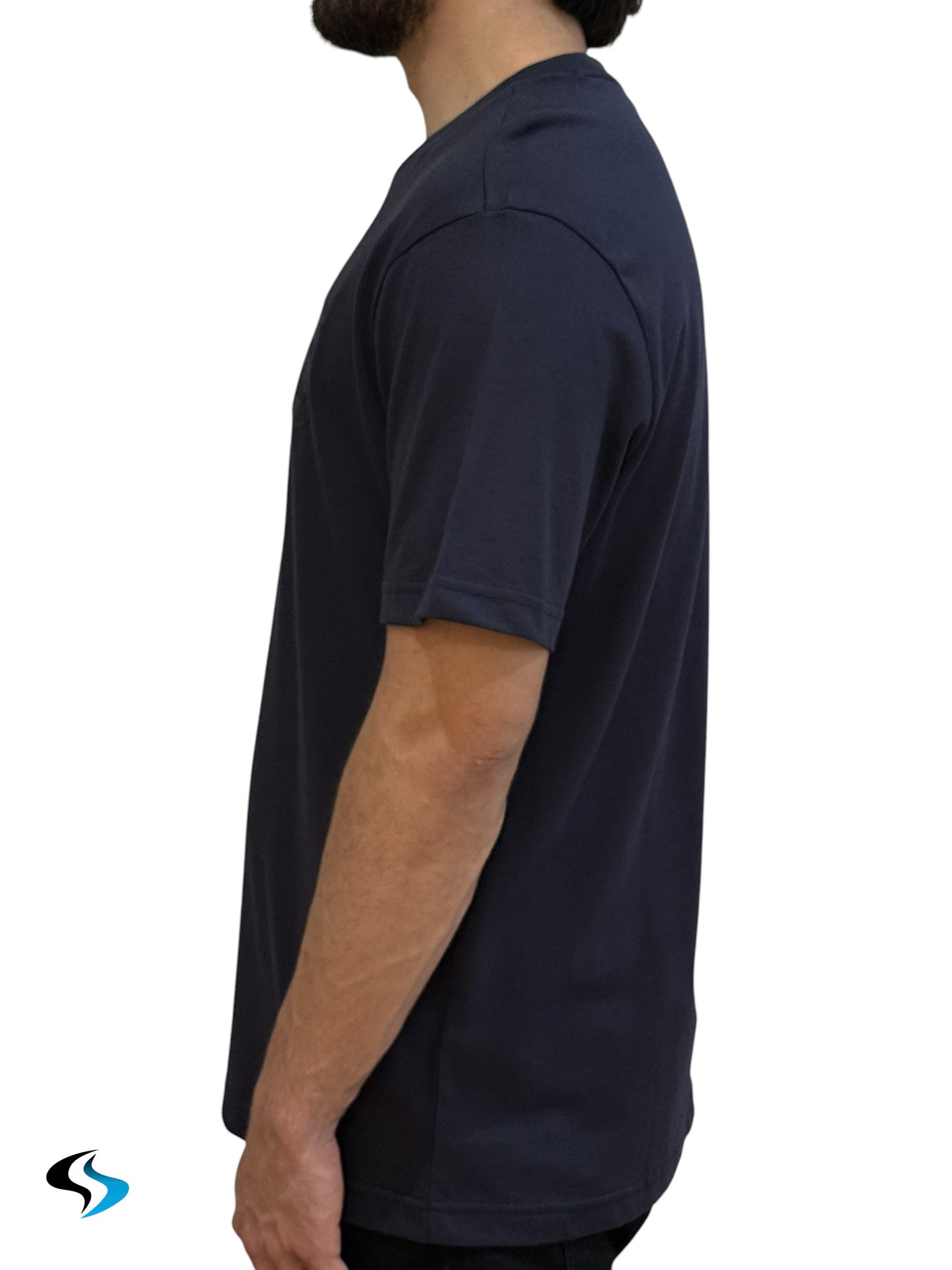 Playera Boss TS_Structure Logo Azul