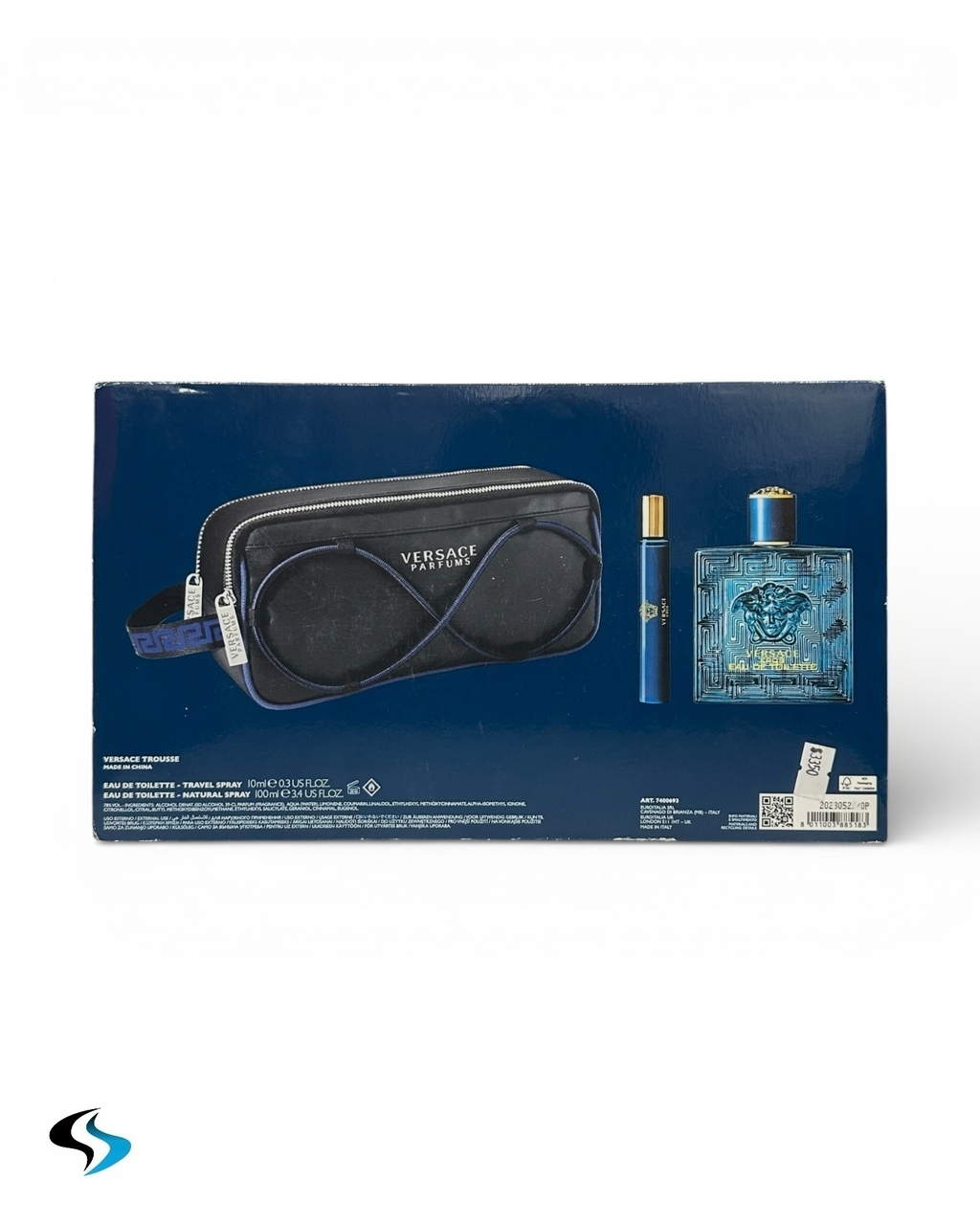 Set de perfume Versace Eros con estuche