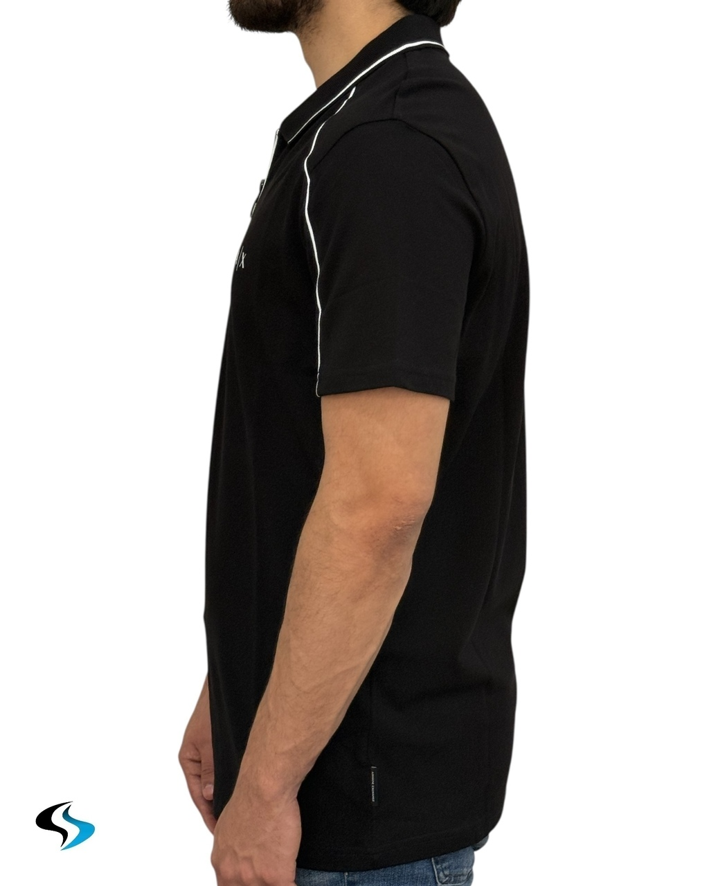 Playera Armani Exchange Negra