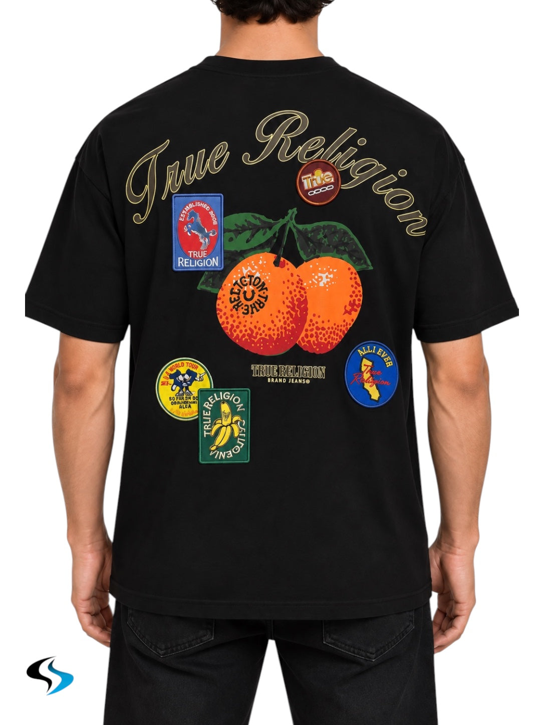 Playera True Religion Orchard Stamps