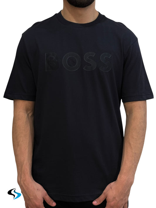 Playera Boss TS_Structure Logo Azul