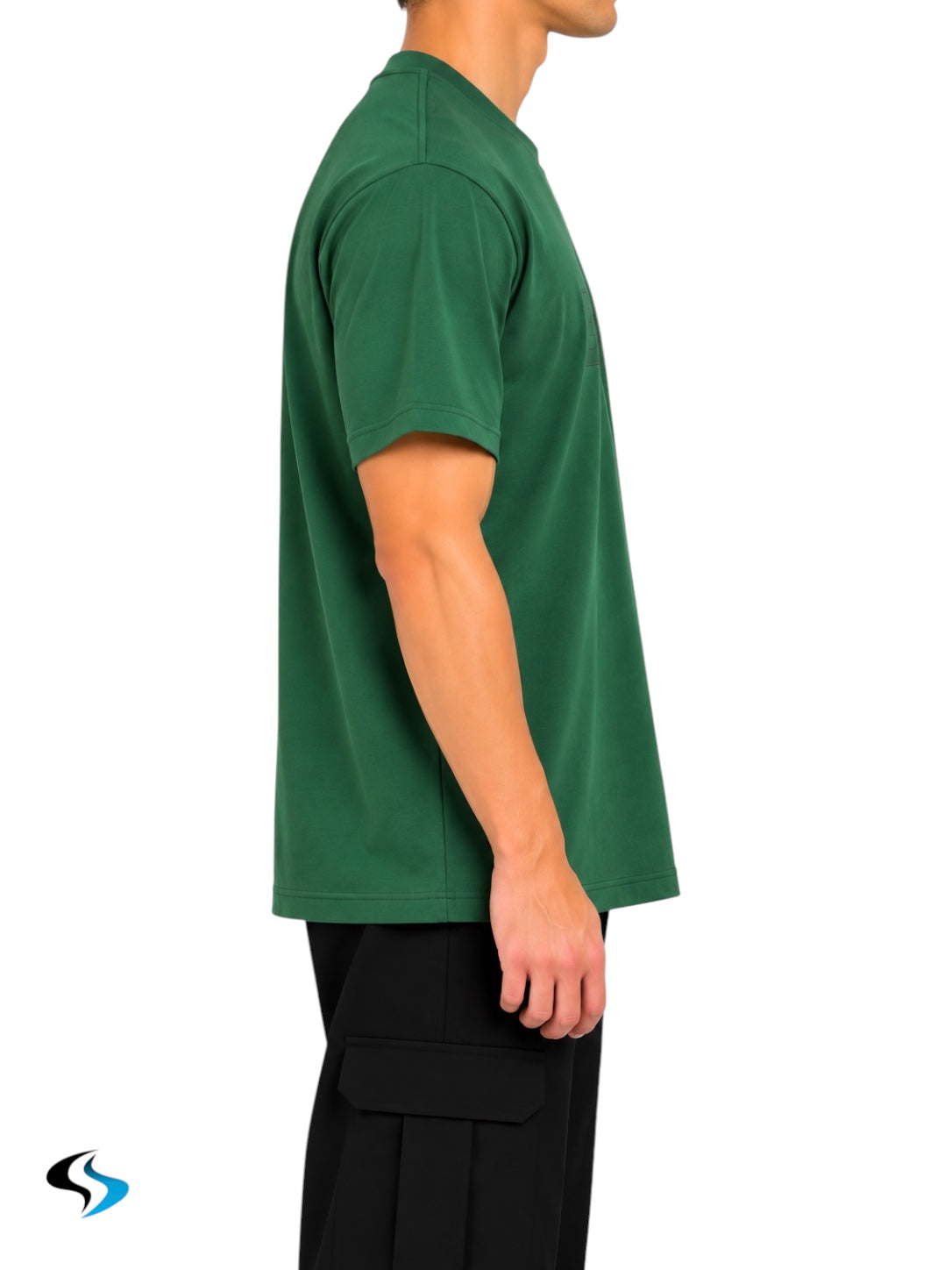 Playera Boss Te_logotexture Verde