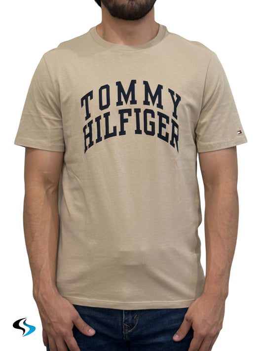 Playera Tommy Hilfiger RD Beige
