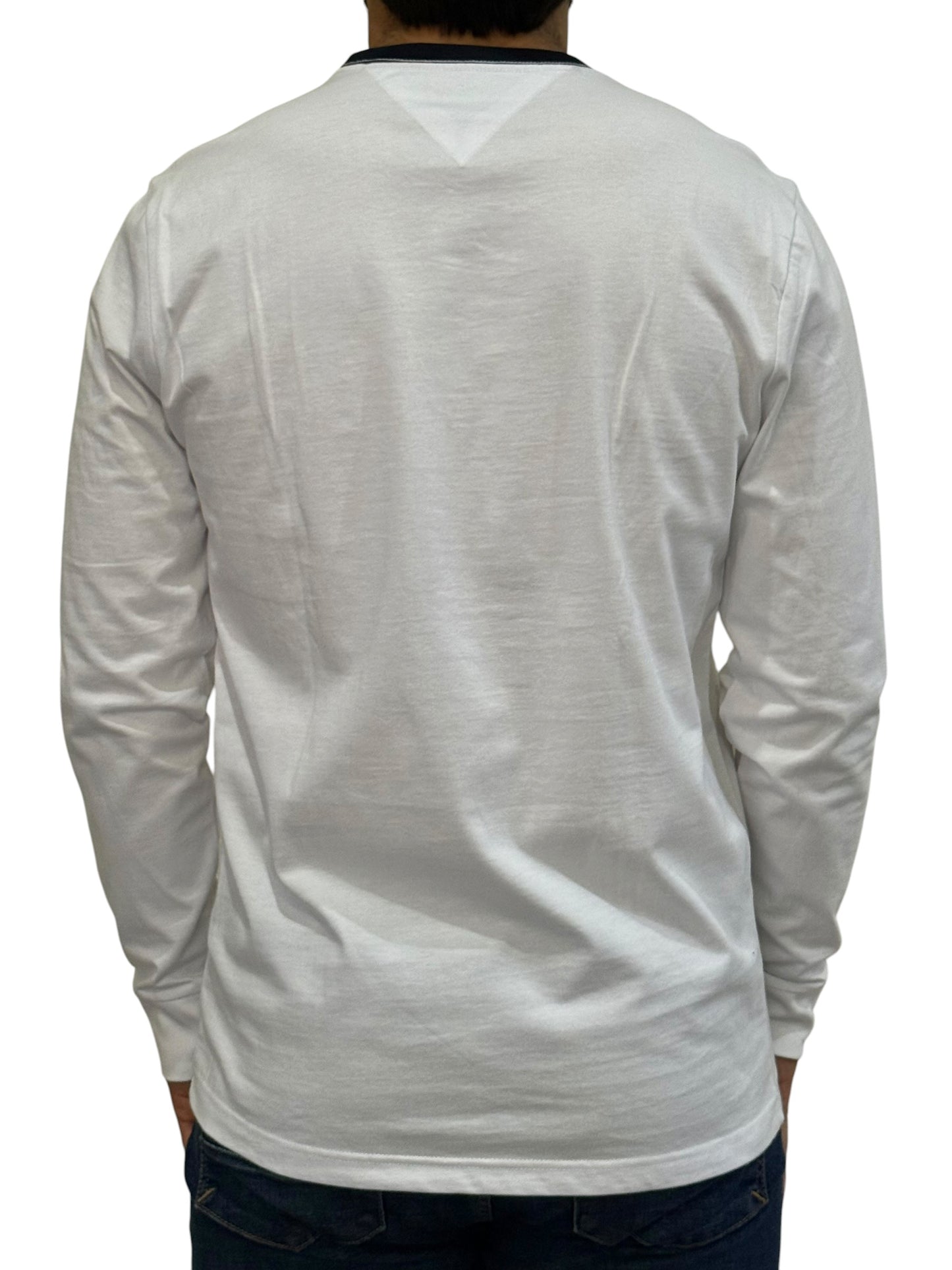 Playera Tommy Hilfiger ML Blanca
