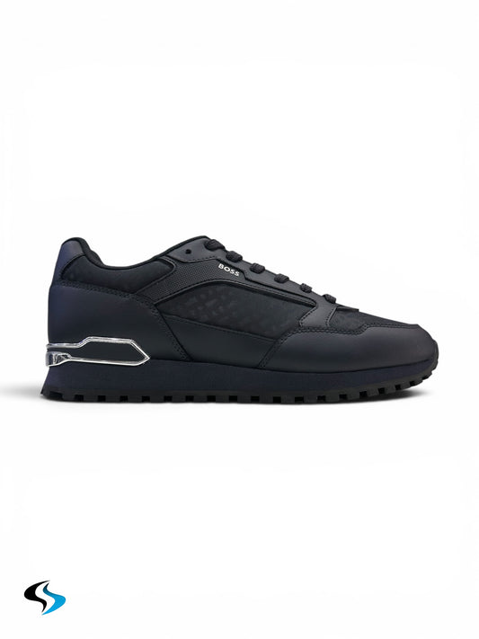 Tenis Boss Azul/Plateado