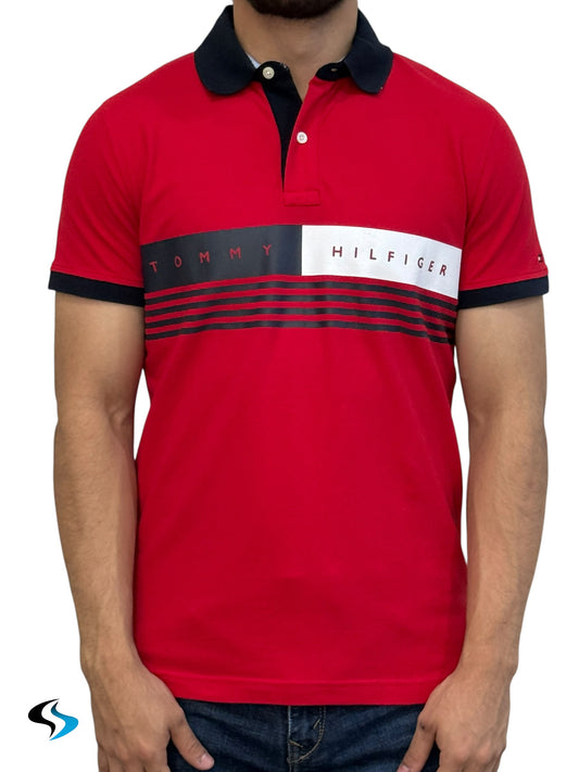 Playera Tommy Hilfiger TP Rojo