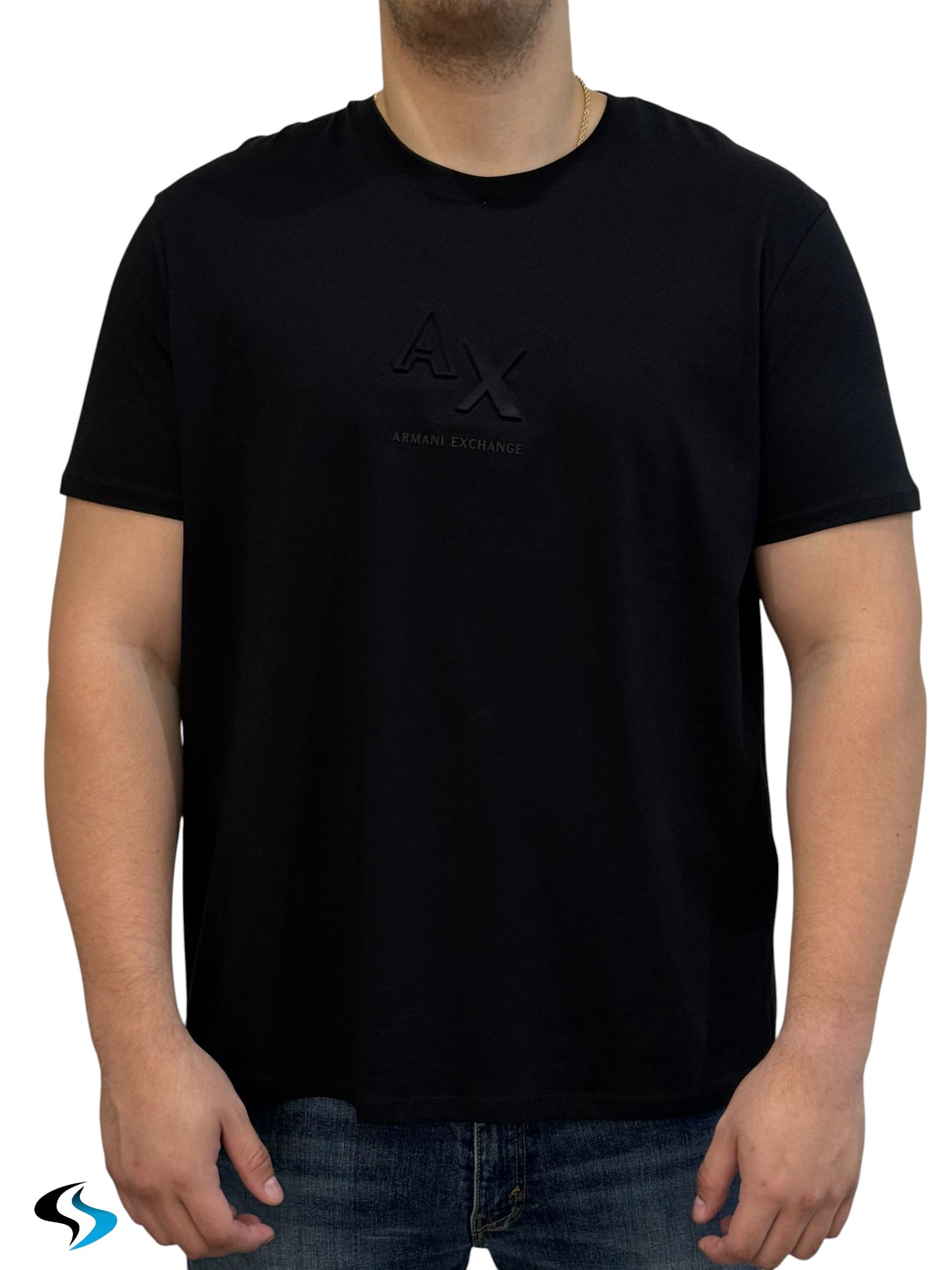 Playera Armani Exchange RD Negro
