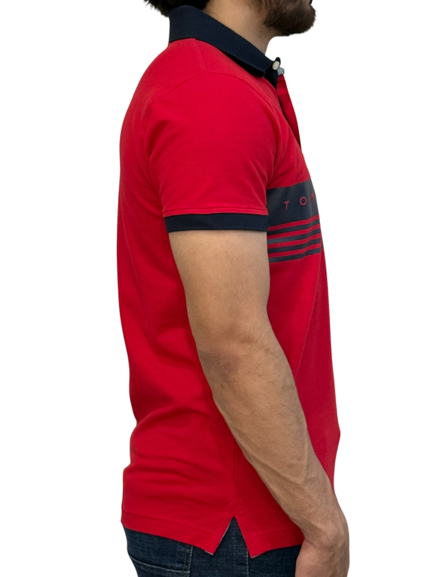 Playera Tommy Hilfiger TP Rojo