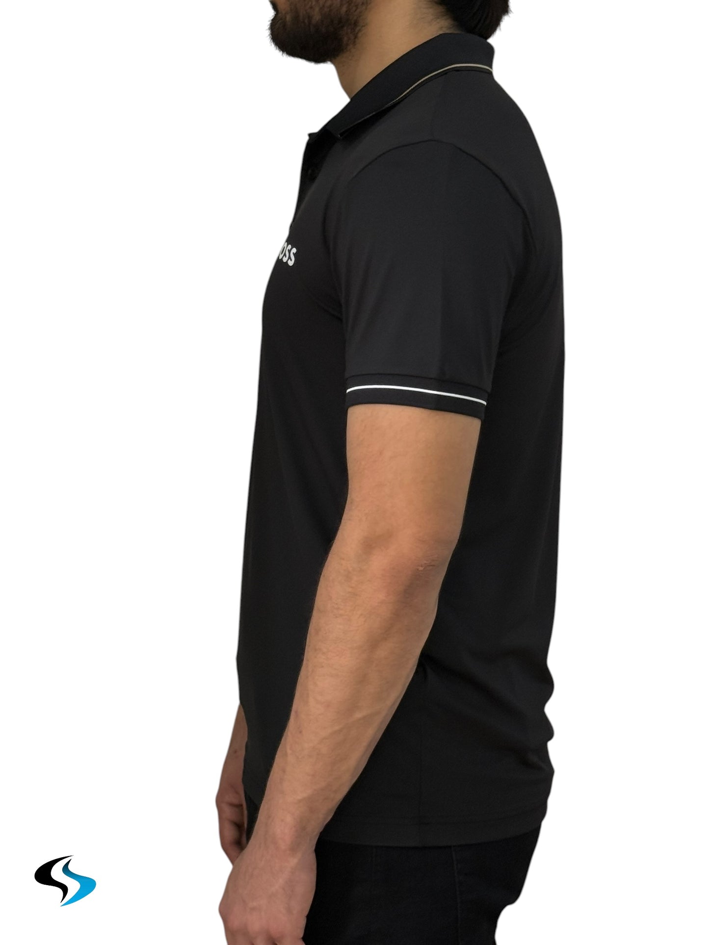 Playera Boss Negra Paul Pro TP