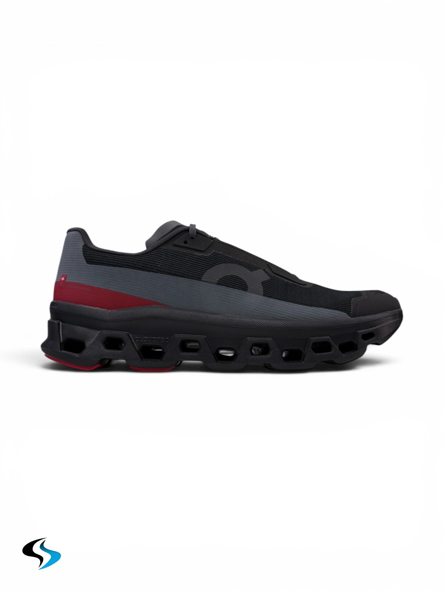 On Cloudmonster Void rojos
