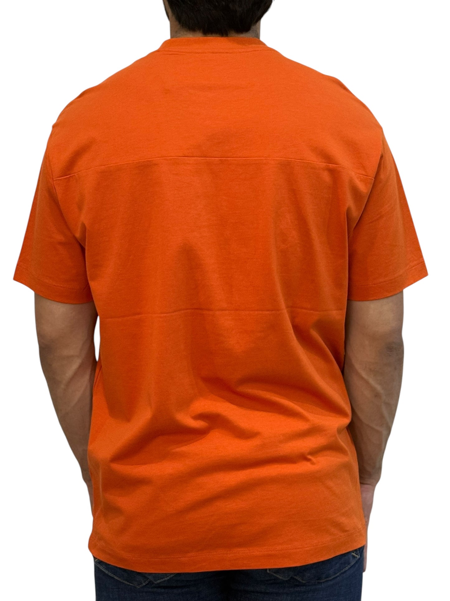 Playera Armani Exchange RD Naranja