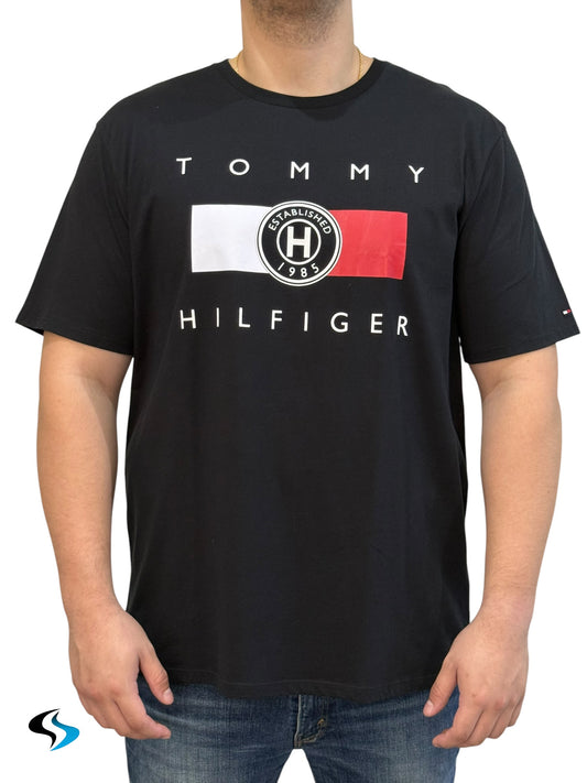 Playera Tommy Hilfiger RD Negro