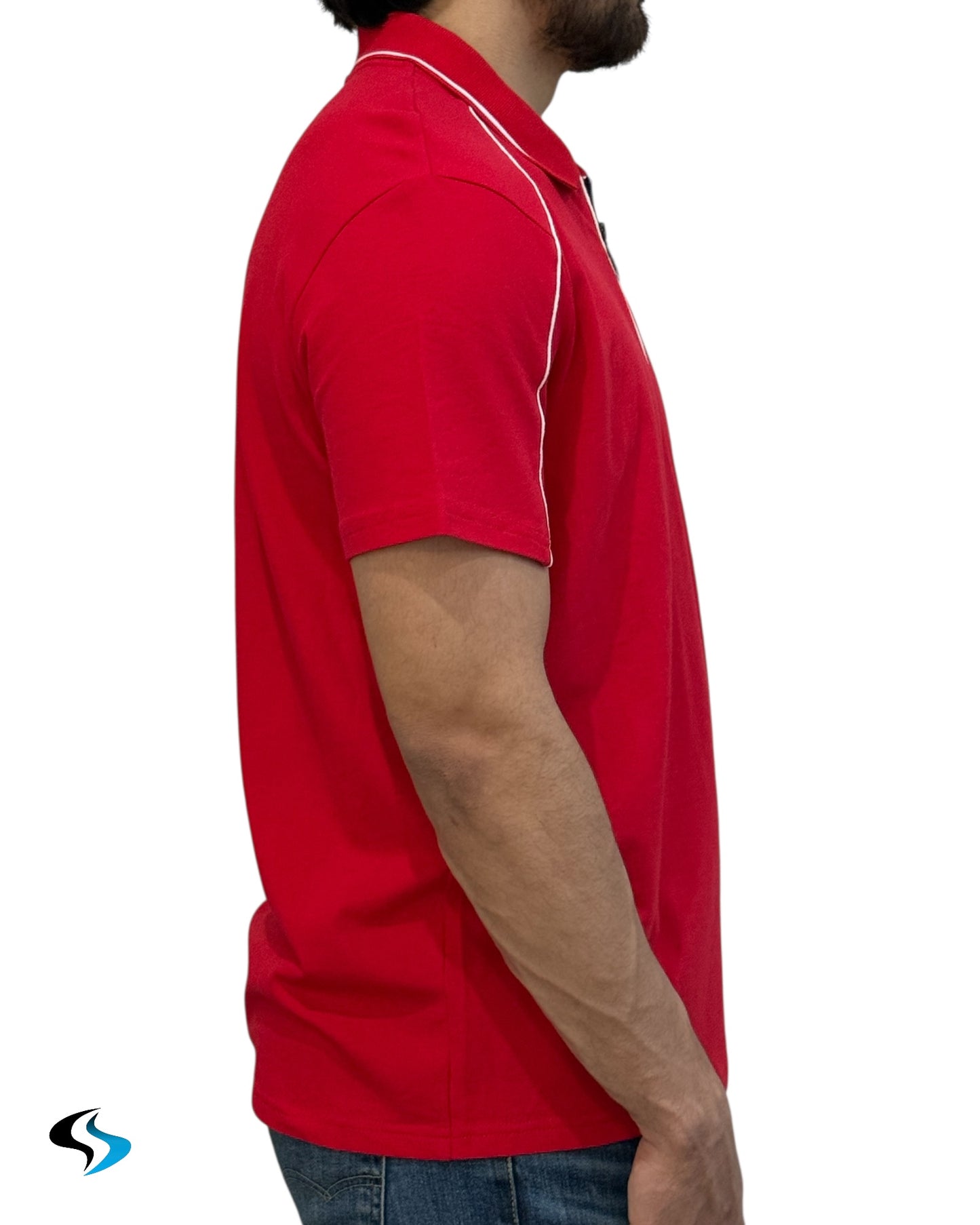 Armani Exchange Polo Roja