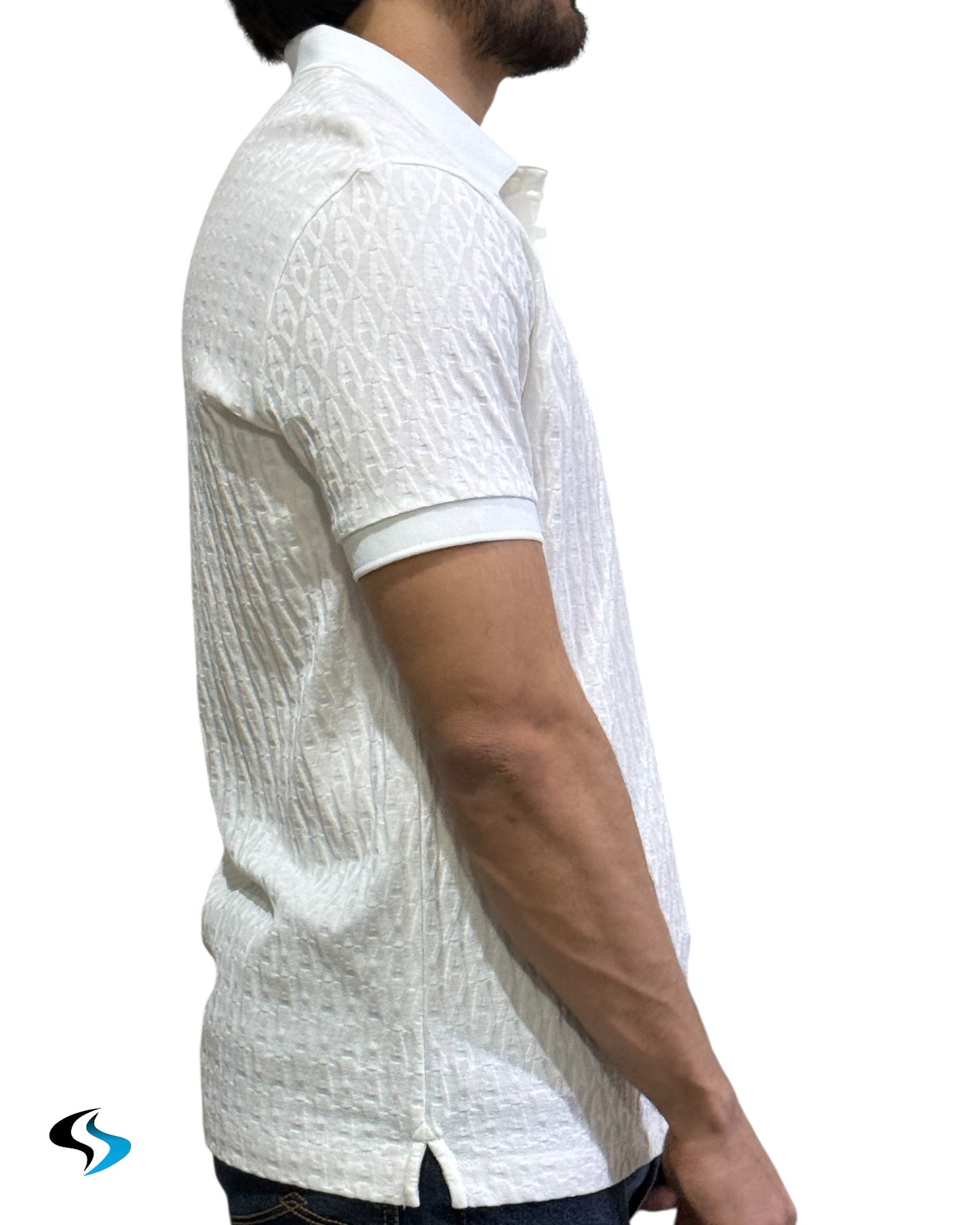 Armani Exchange Polo Blanca