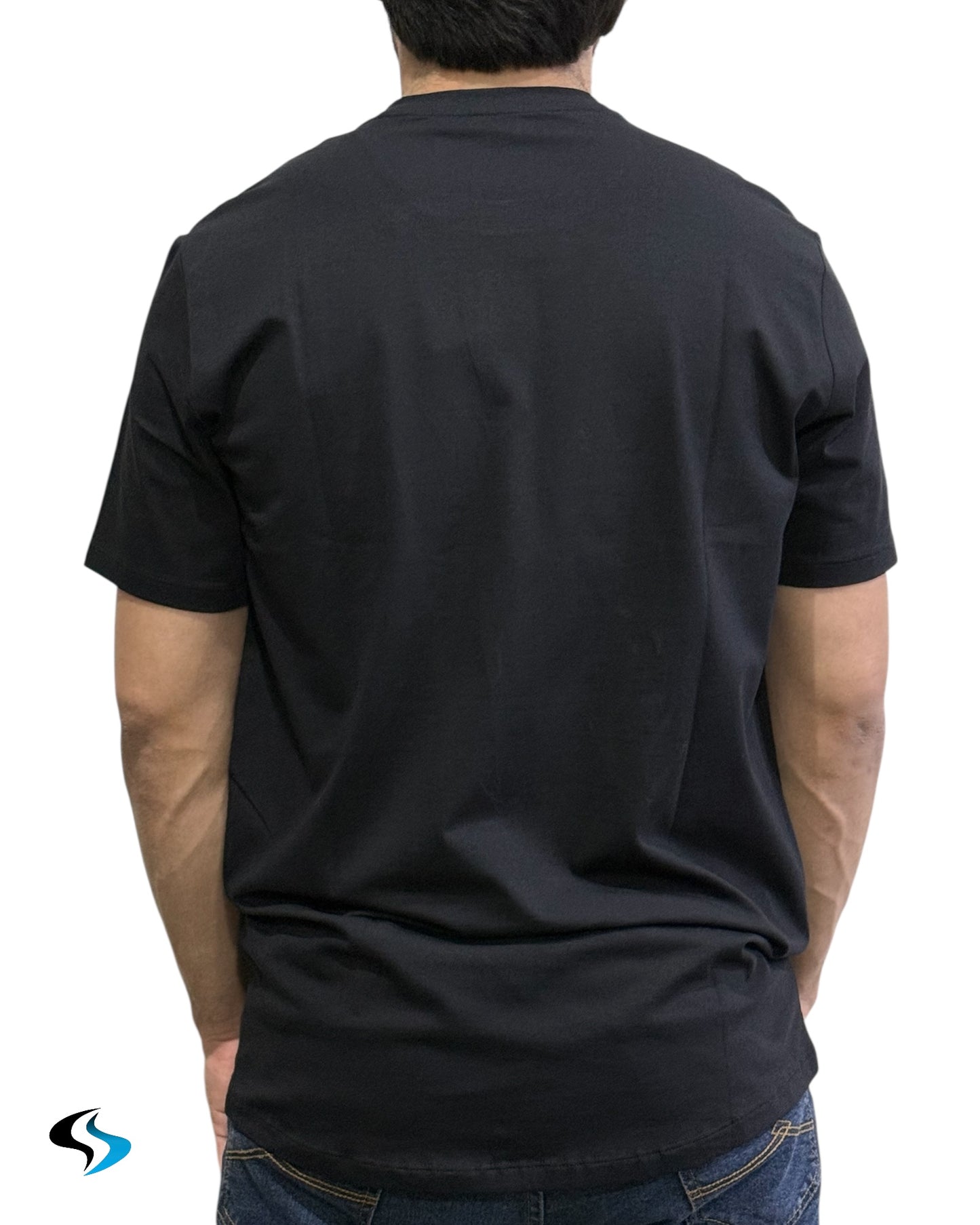 Playera Armani Exchange RD Negra