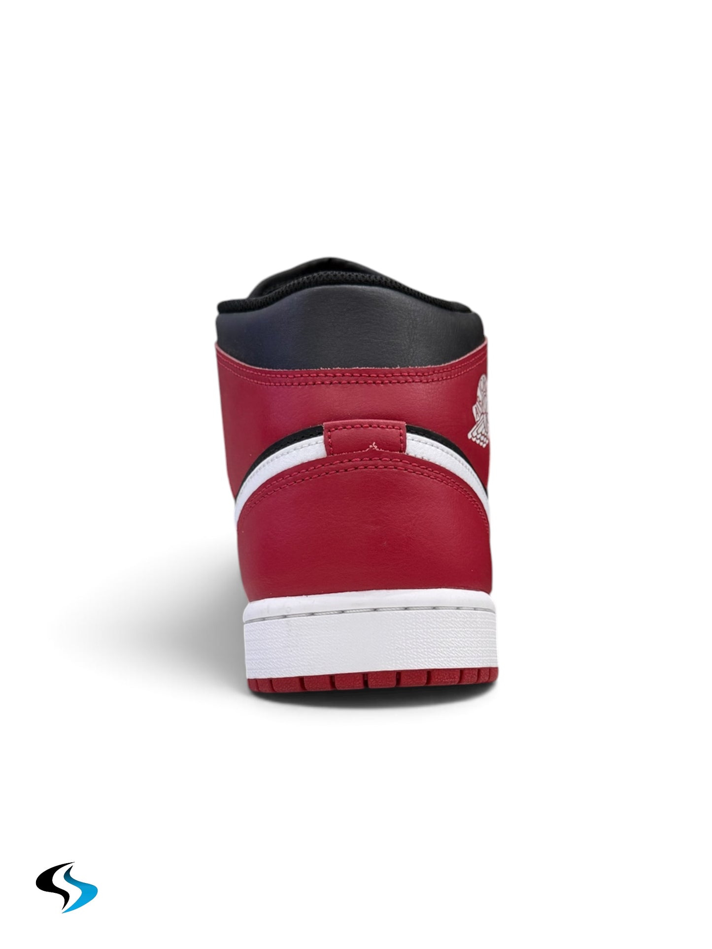 Tenis Air Jordan 1 Mid Red Black White