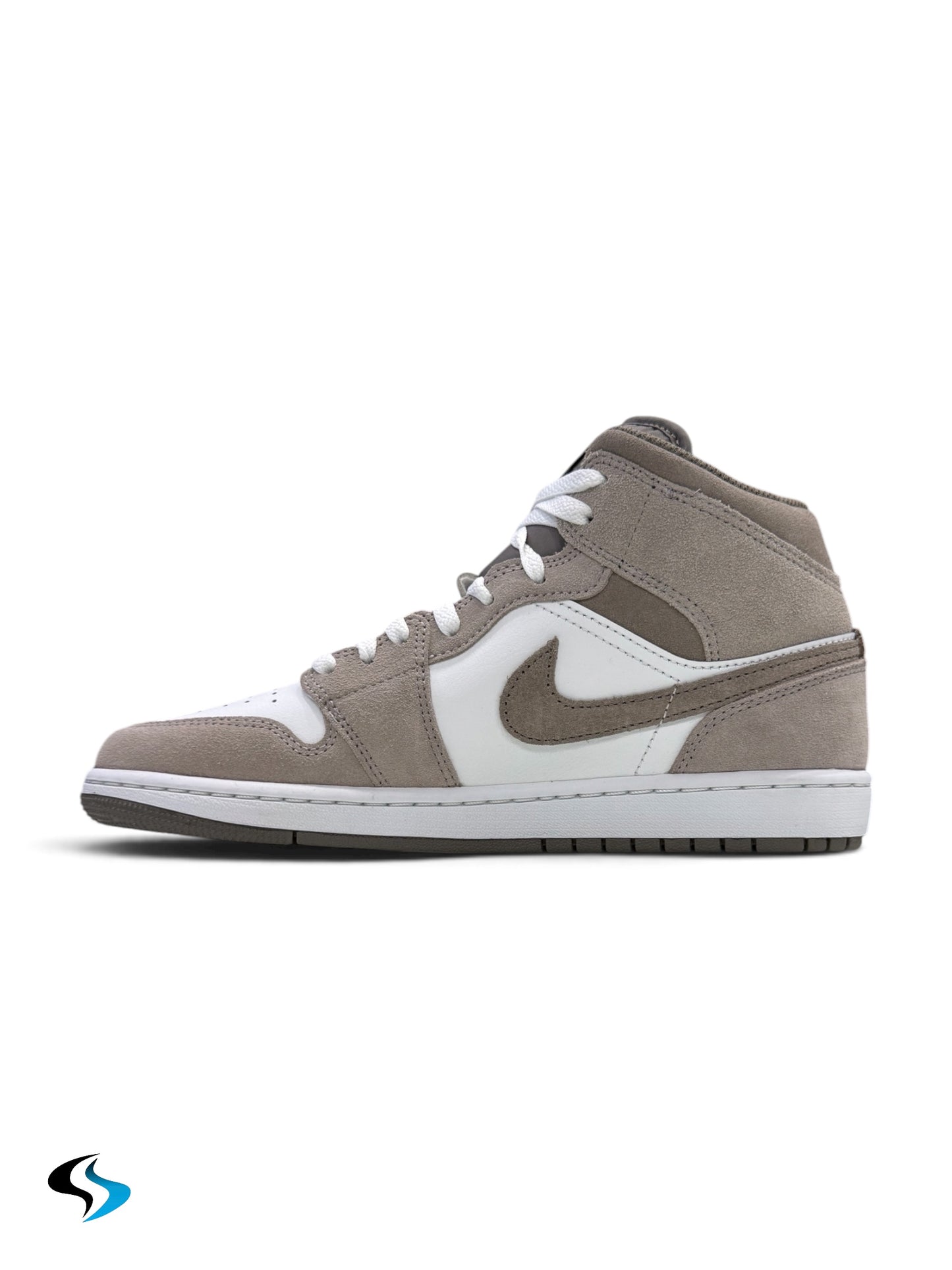 Tenis Air Jordan 1 Mid Enigma Stone