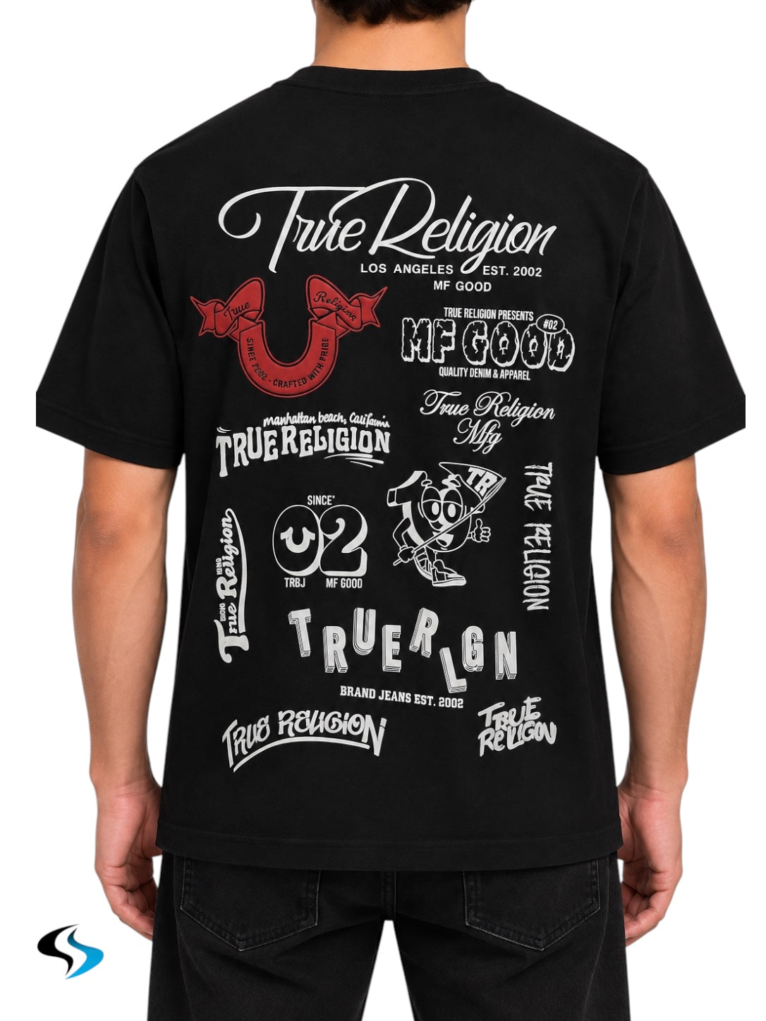 Playera True Religión Ribbon Sketch TEE