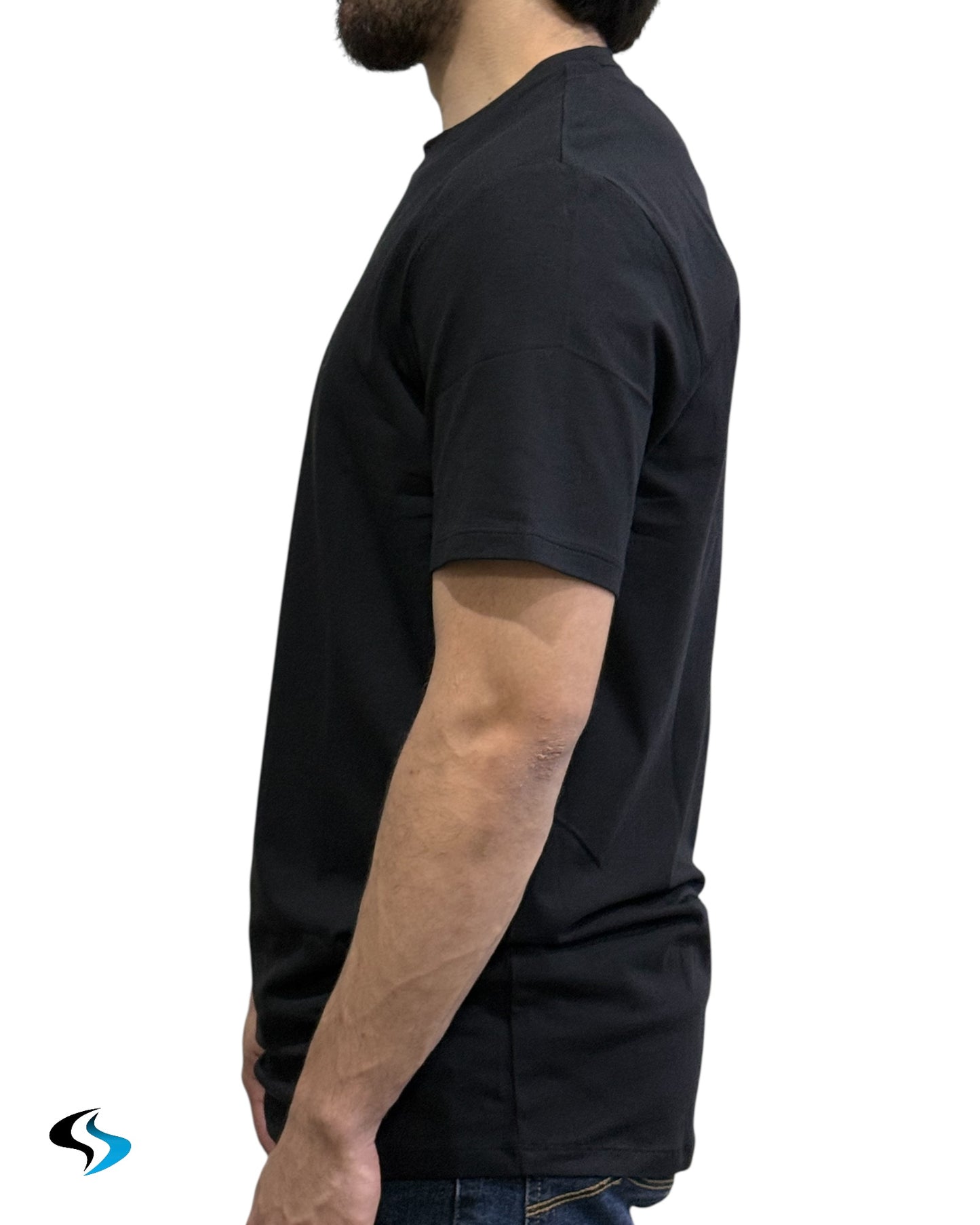 Playera Armani Exchange RD Negra