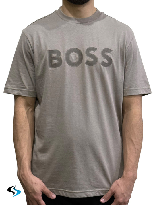 Playera Boss TS_Structure Logo Café
