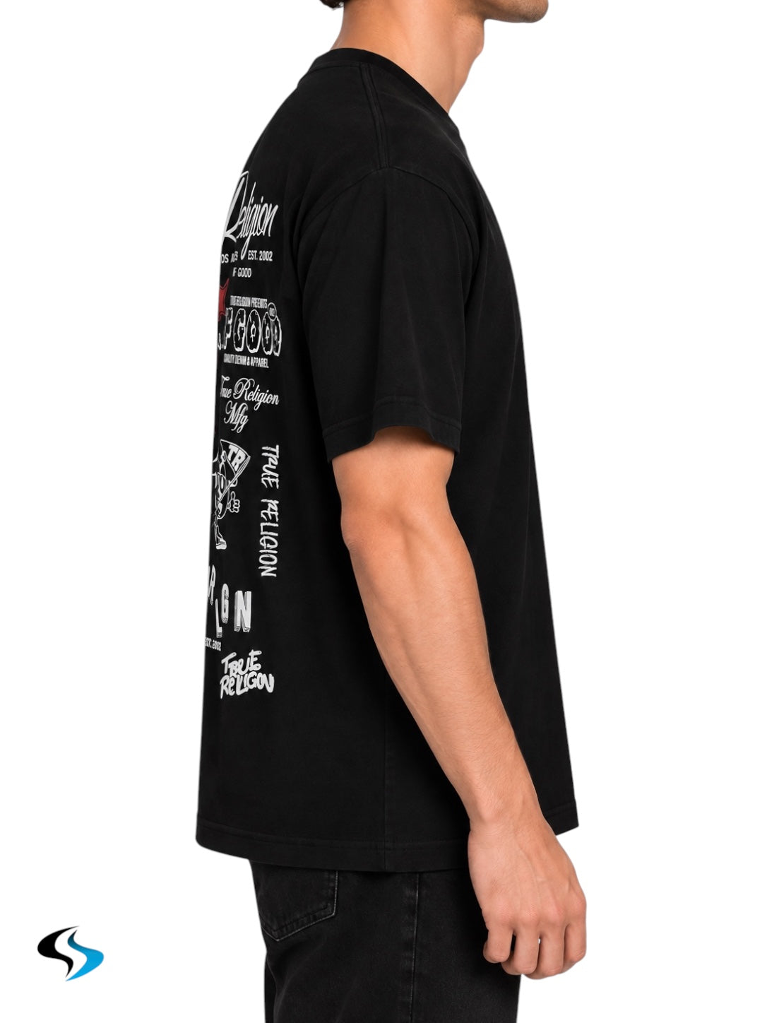 Playera True Religión Ribbon Sketch TEE