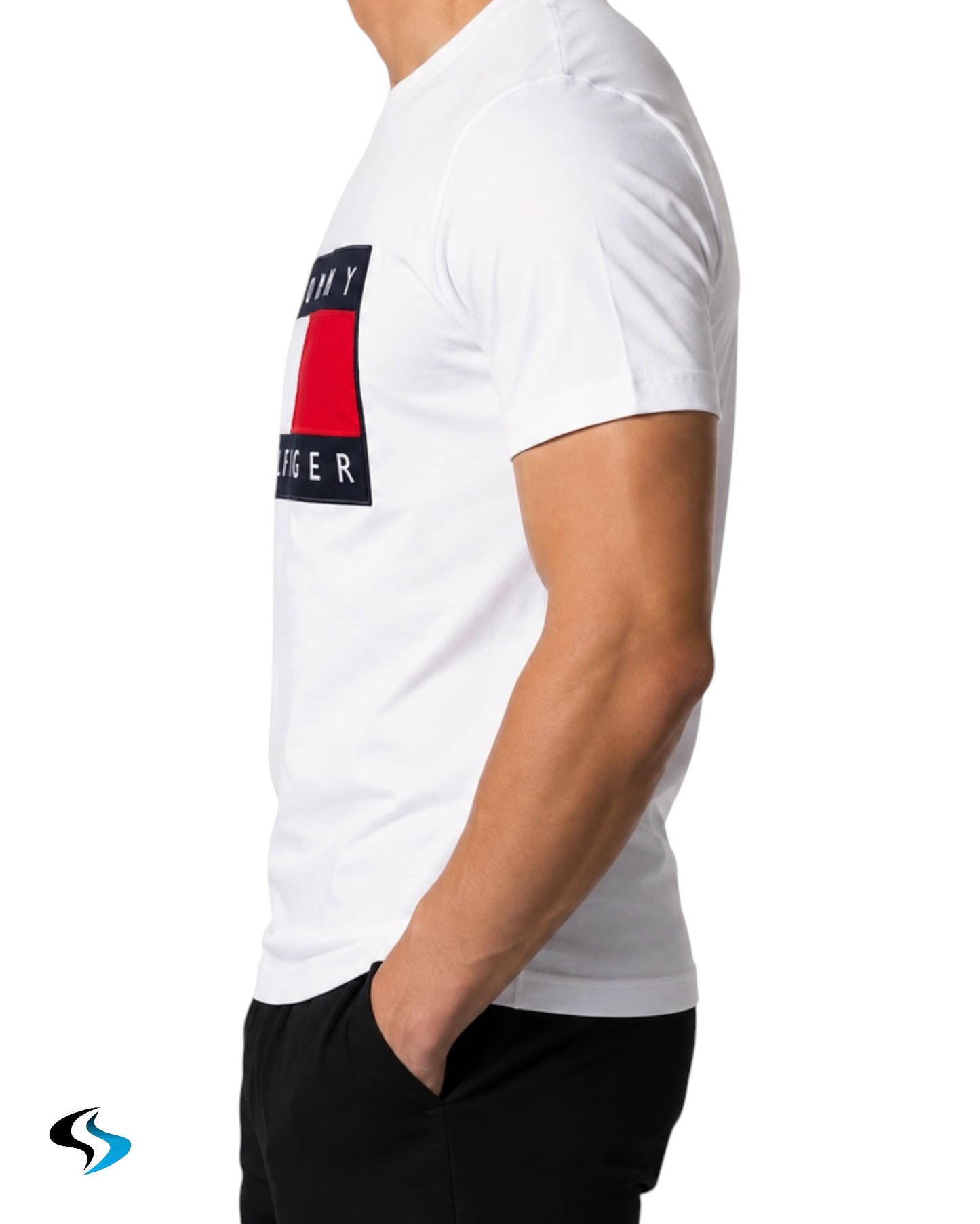 Playera Tommy Hilfiger RD Blanca