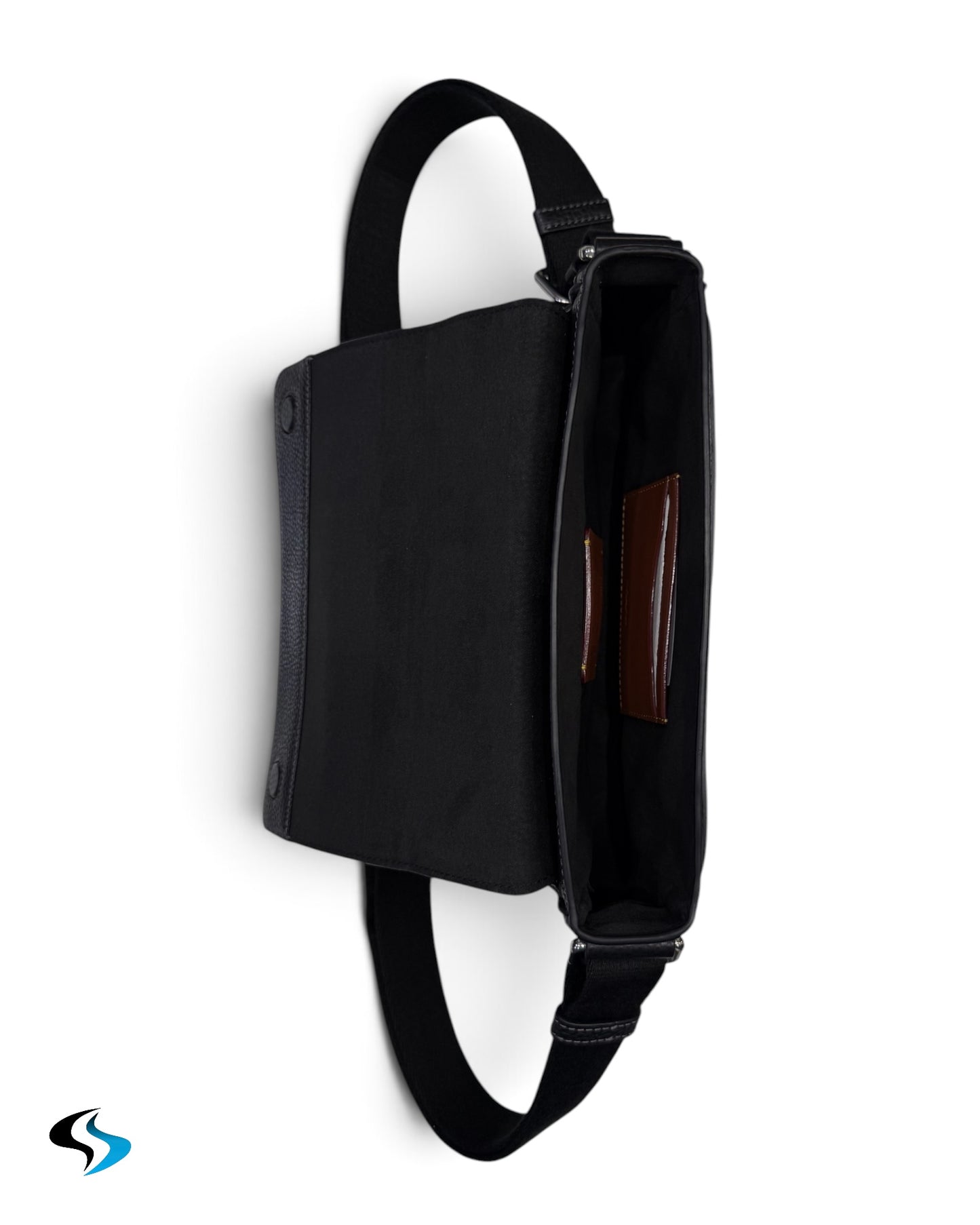Bandolera Coach Jack Small Negra lisa