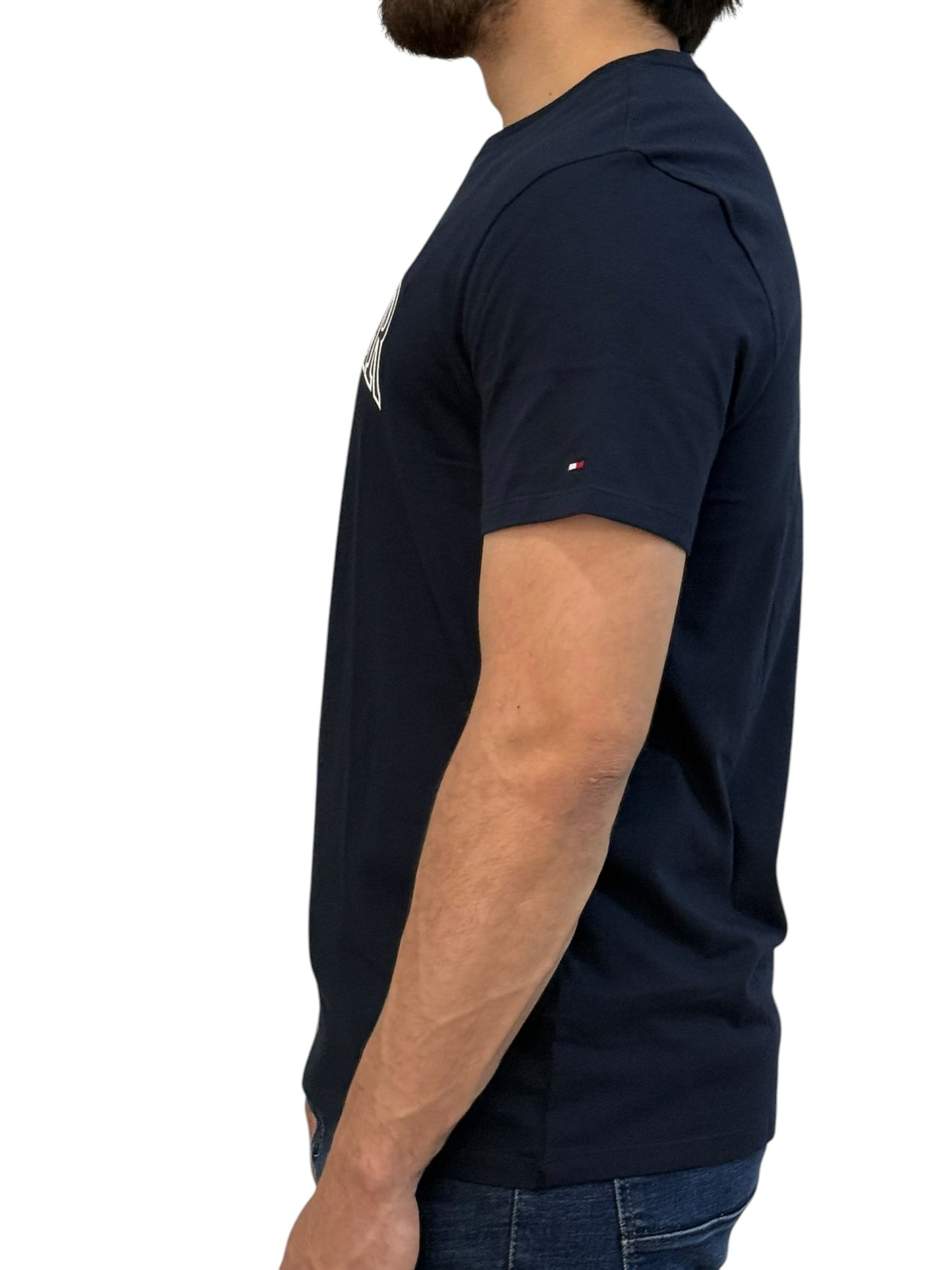Playera Tommy Hilfiger RD Azul