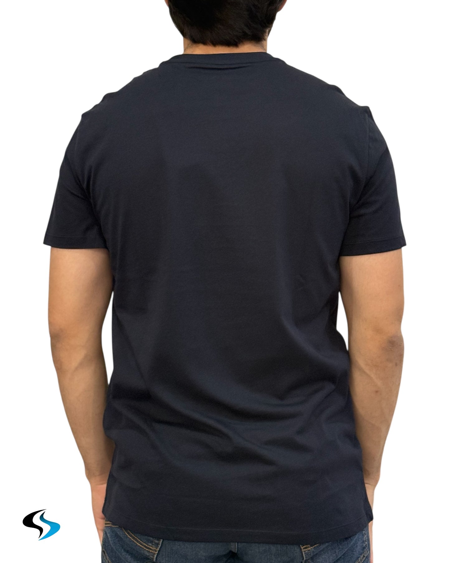 Playera Armani Exchange RD Azul Marino