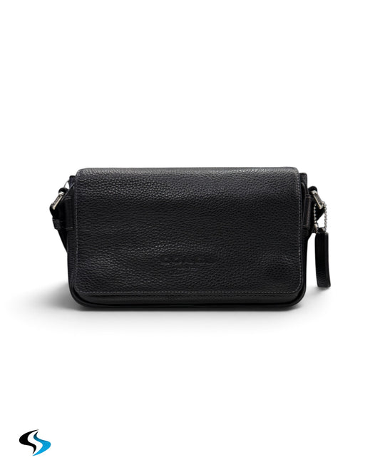 Bandolera Coach Jack Small Negra lisa