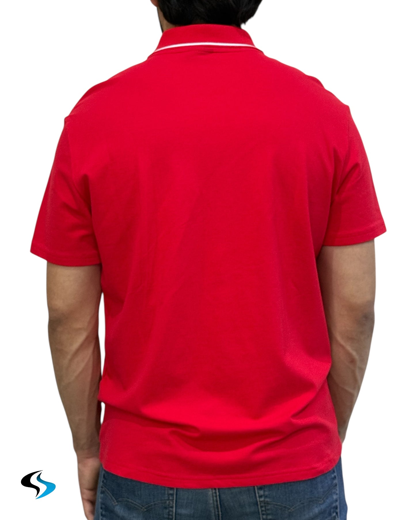 Armani Exchange Polo Roja