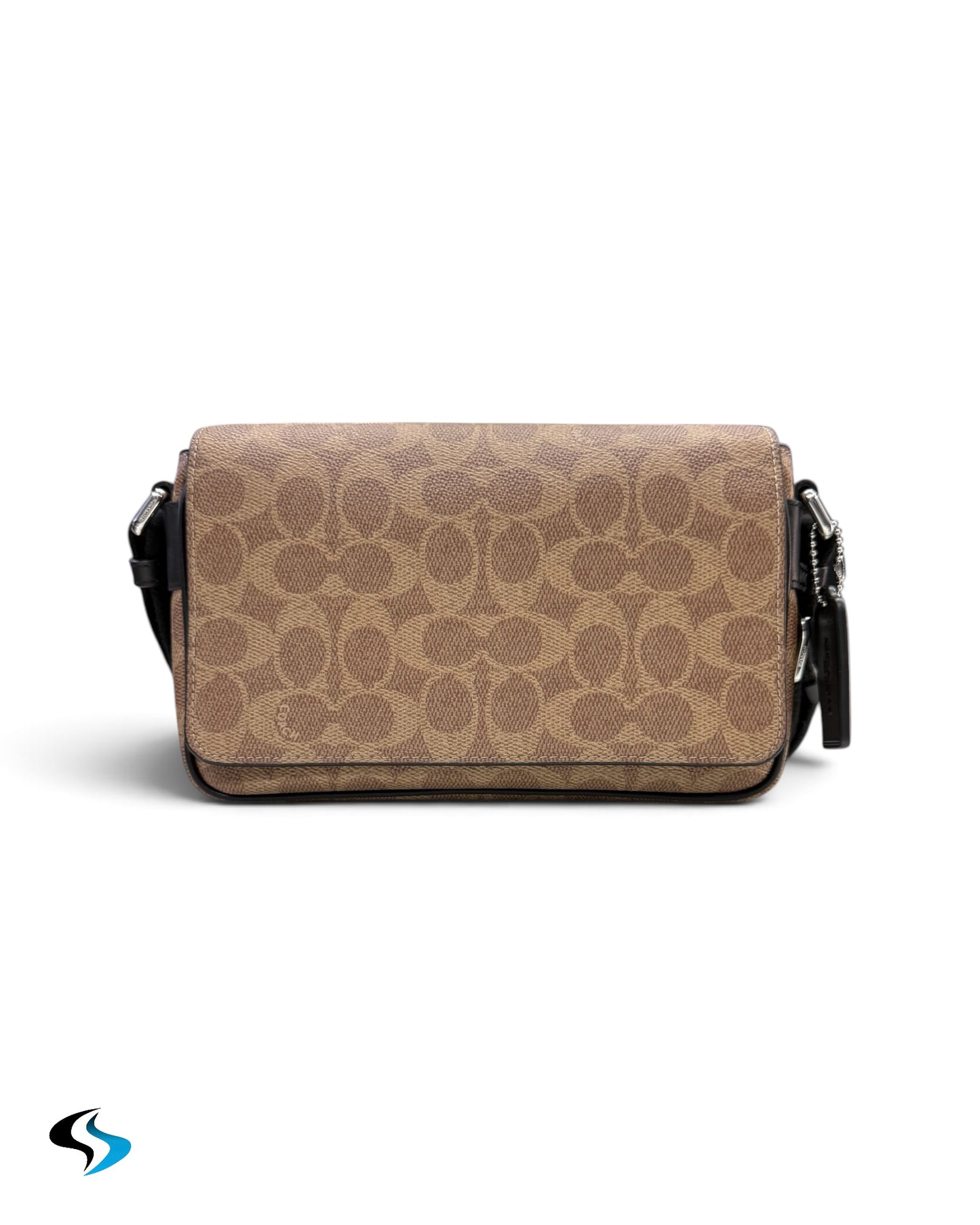 Bandolera Coach Jack Small Beige