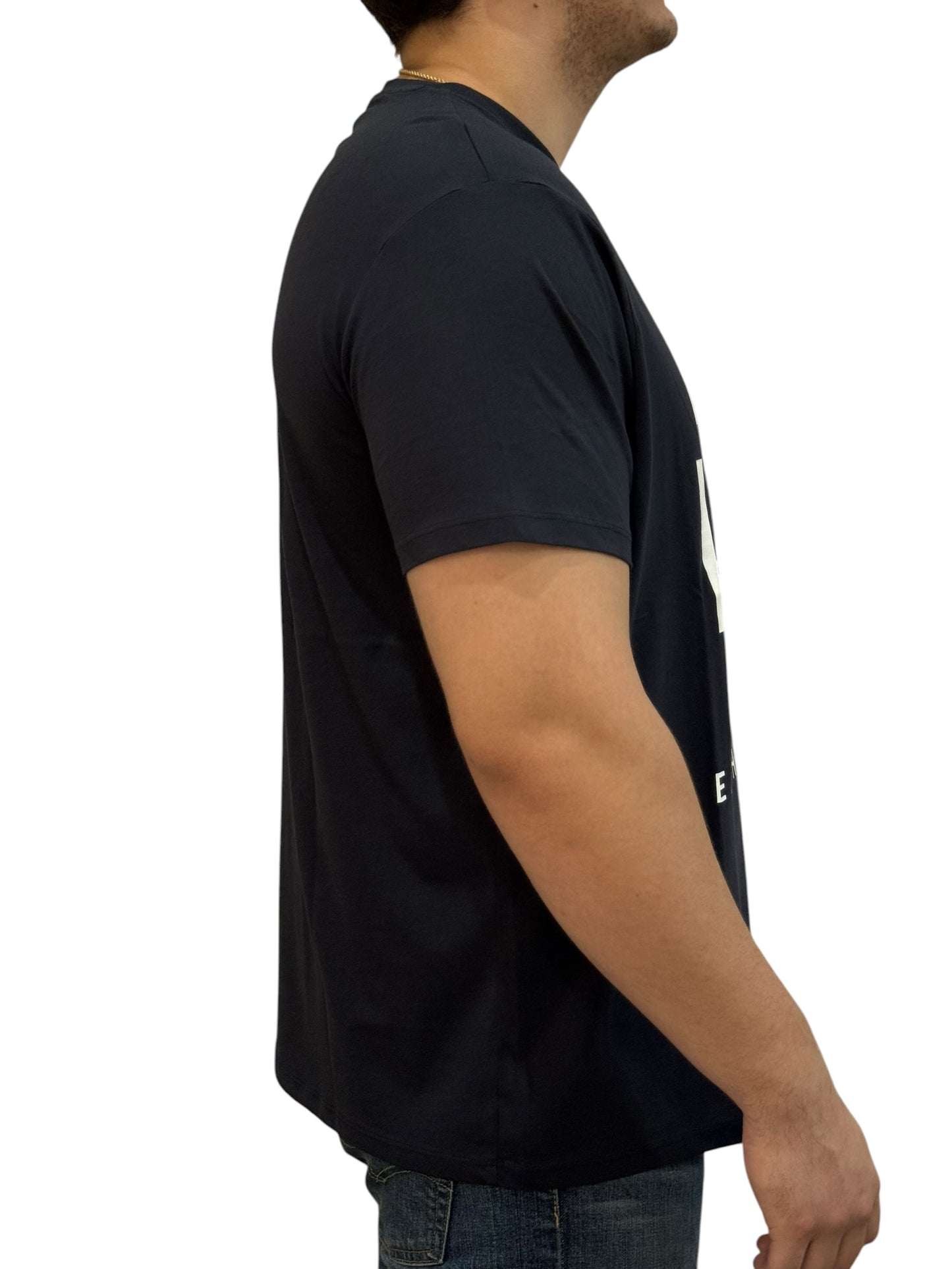 Playera Armani Exchange RD Azul Marino