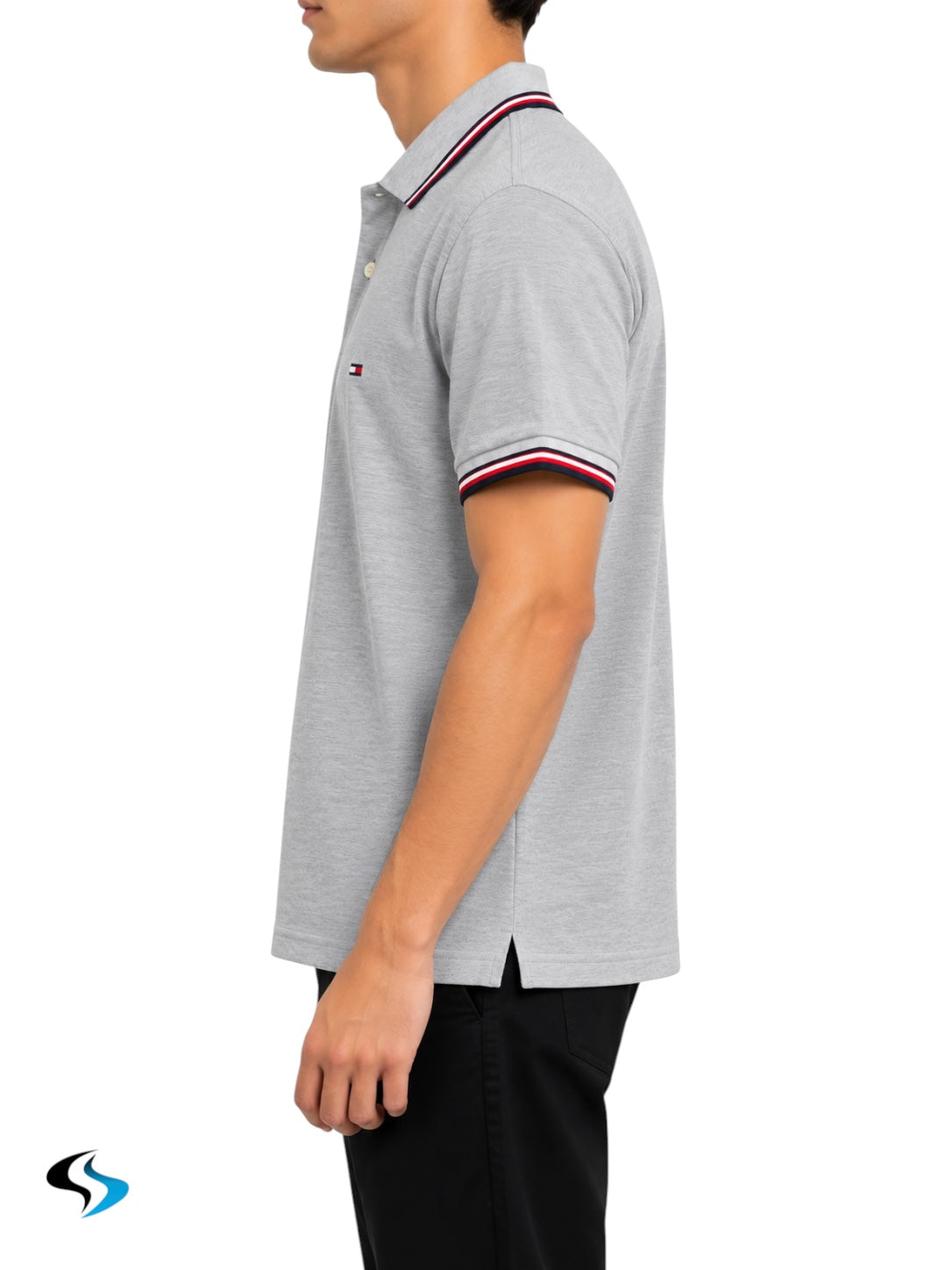 Playera Tommy Hilfiger TP Gris