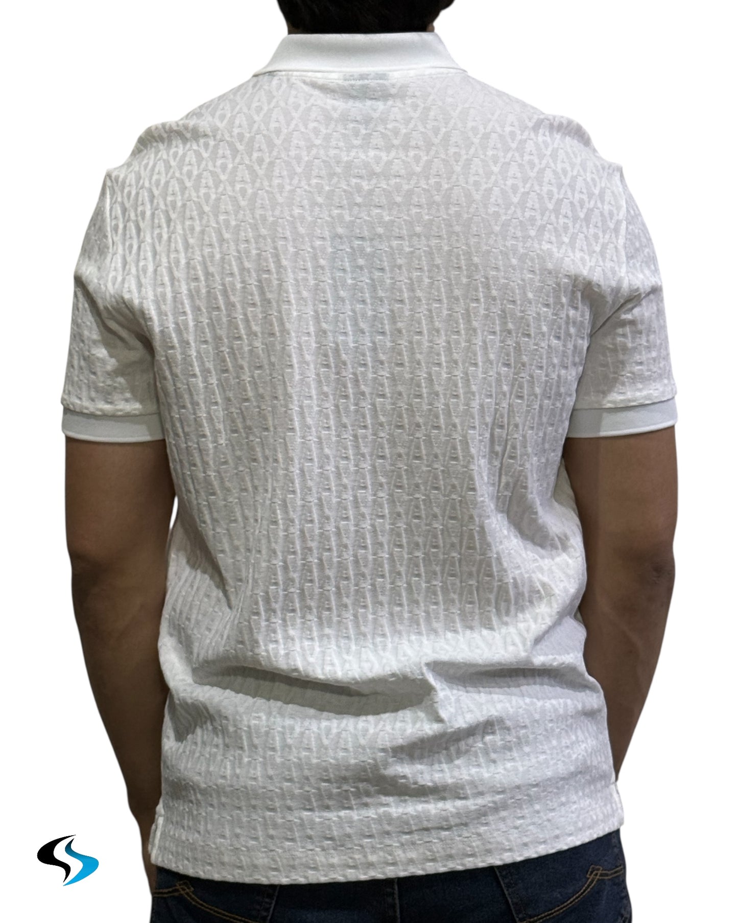 Armani Exchange Polo Blanca