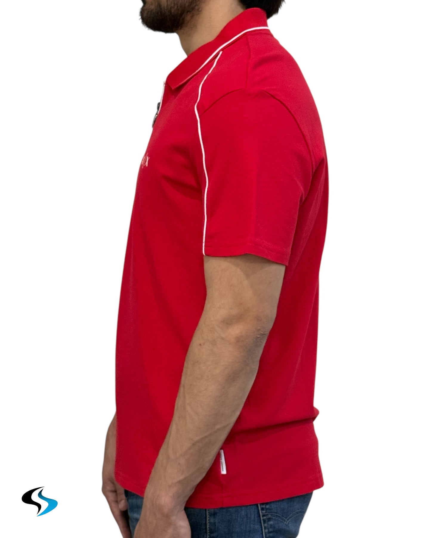 Armani Exchange Polo Roja
