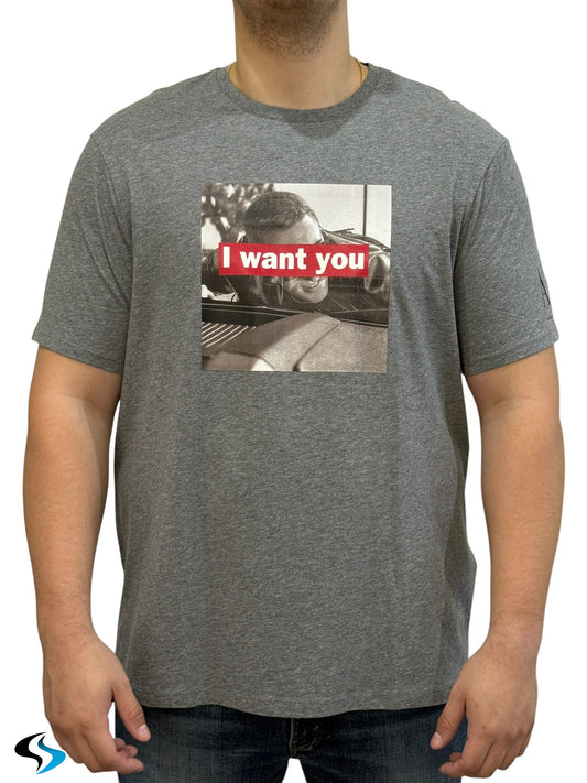 Playera Armani Exchange RD Gris