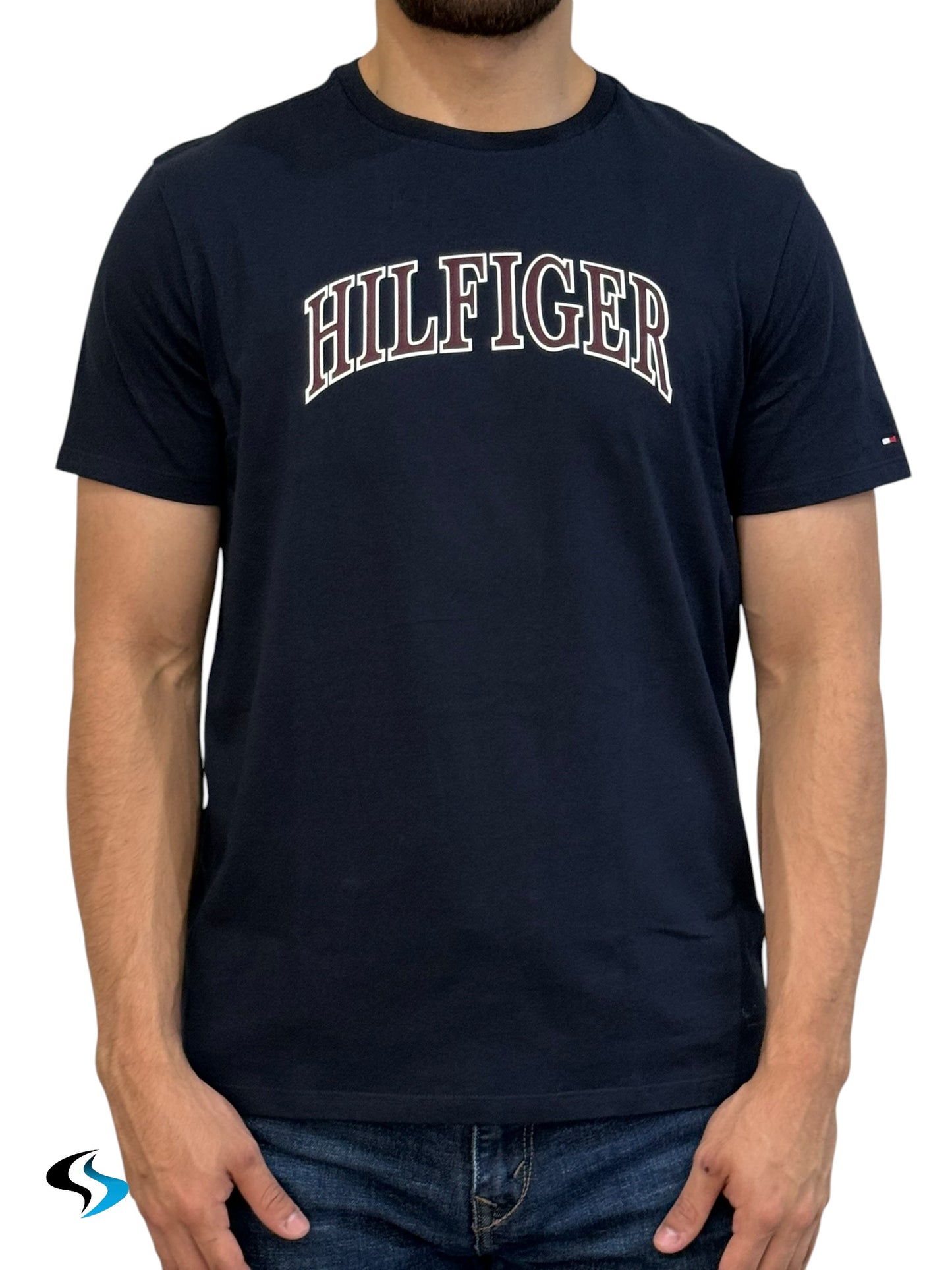 Playera Tommy Hilfiger RD Azul