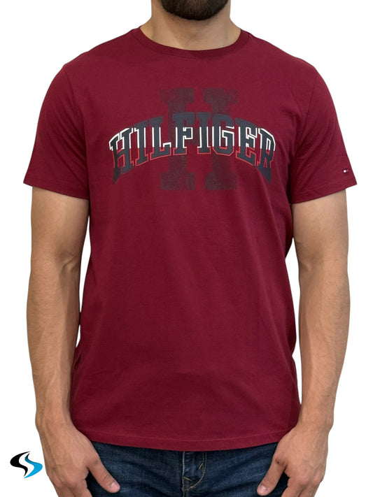 Playera Tommy Hilfiger RD Tinto