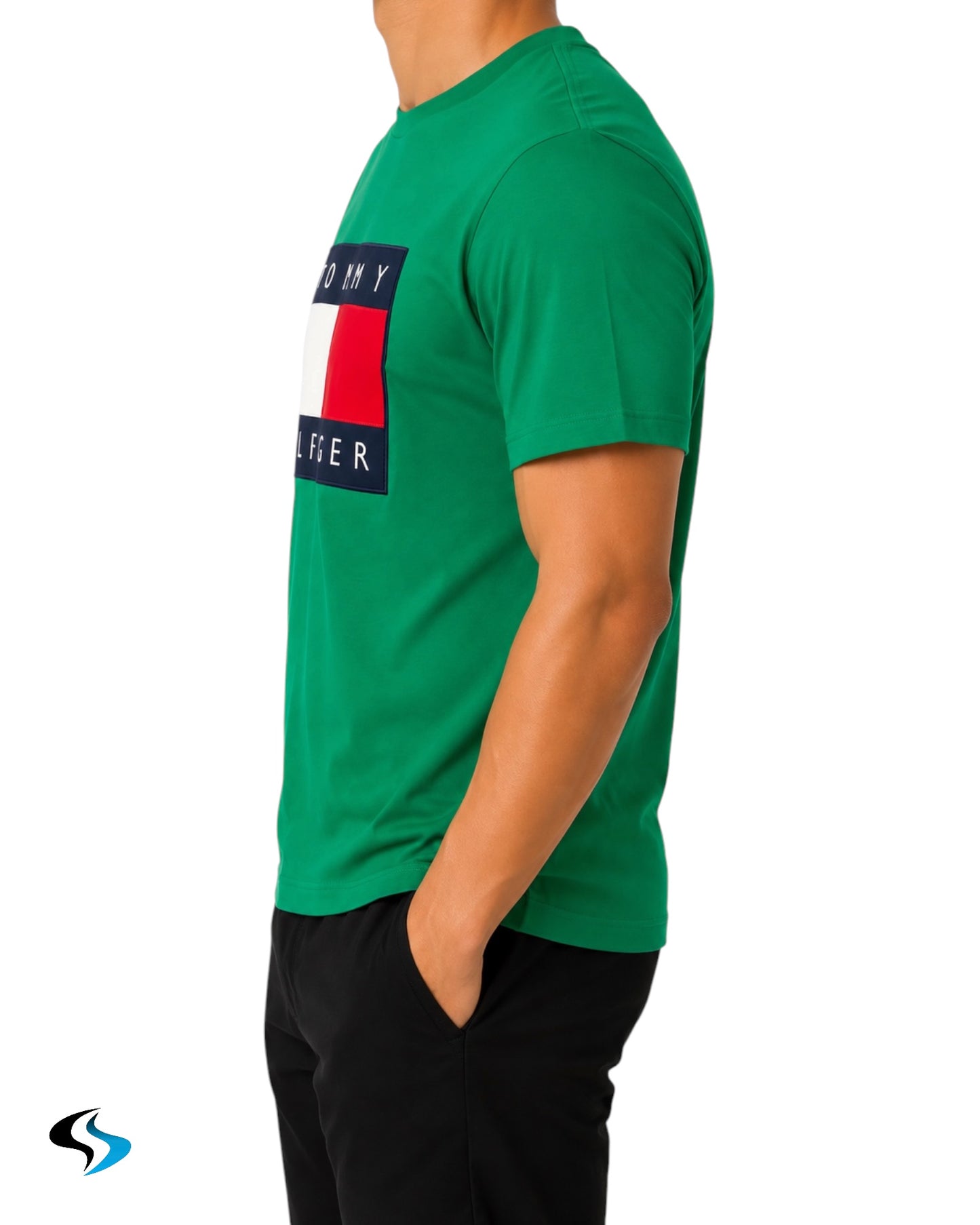 Playera Tommy Hilfiger RD Verde