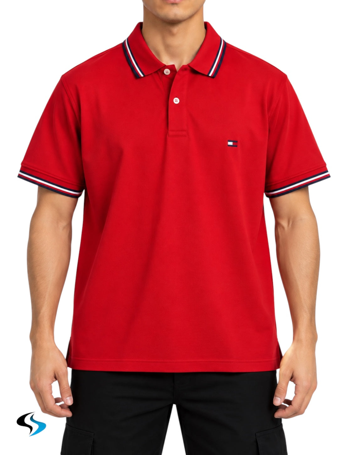Playera Tommy Hilfiger TP Rojo