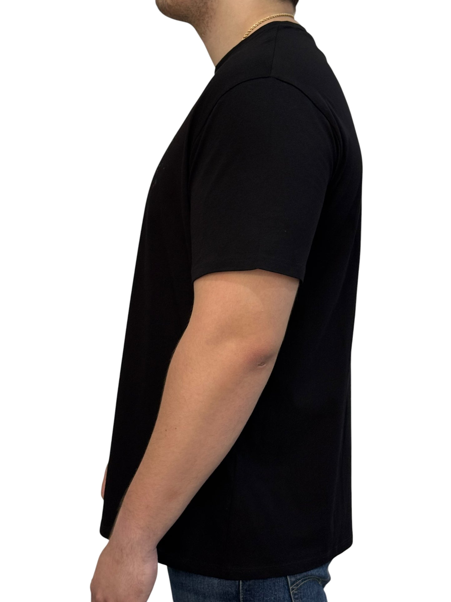 Playeras Armani Exchange RD Negro