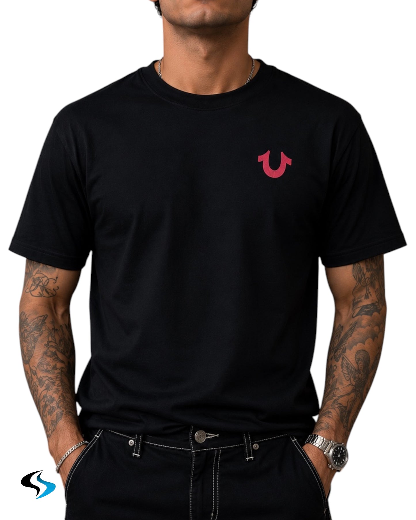 Playera True Religión Ss Black