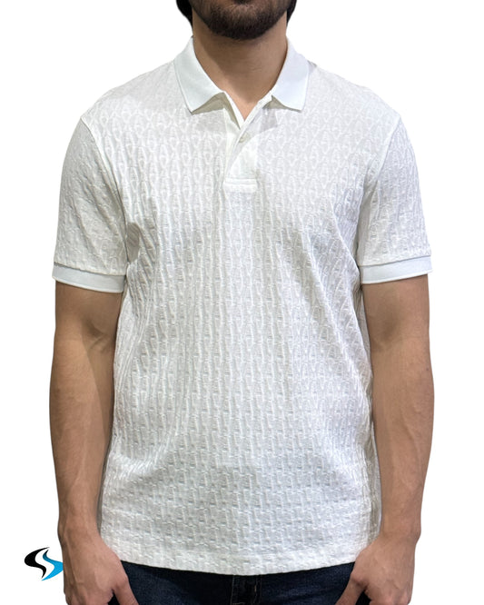 Armani Exchange Polo Blanca